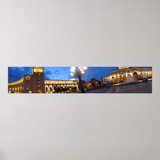 Panorama van Yerevan Poster (Voorkant)