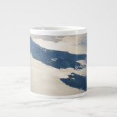 Panorama vanuit de ruimte markeert de straat van C Grote Koffiekop (Voorkant)