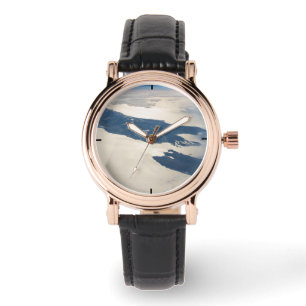 Panorama vanuit de ruimte markeert de straat van C Horloge