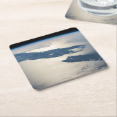 Panorama vanuit de ruimte markeert de straat van C Kartonnen Onderzetters (Schuin)