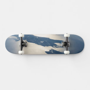Panorama vanuit de ruimte markeert de straat van C Persoonlijk Skateboard