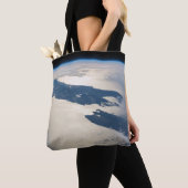 Panorama vanuit de ruimte markeert de straat van C Tote Bag (Dichtbij)