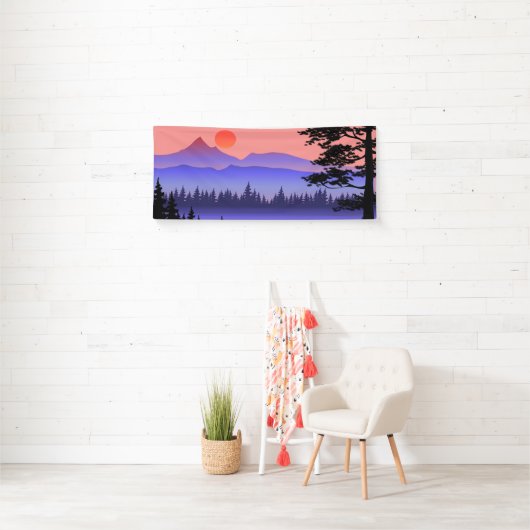 Panorama zonsondergang spandoek (Insitu)