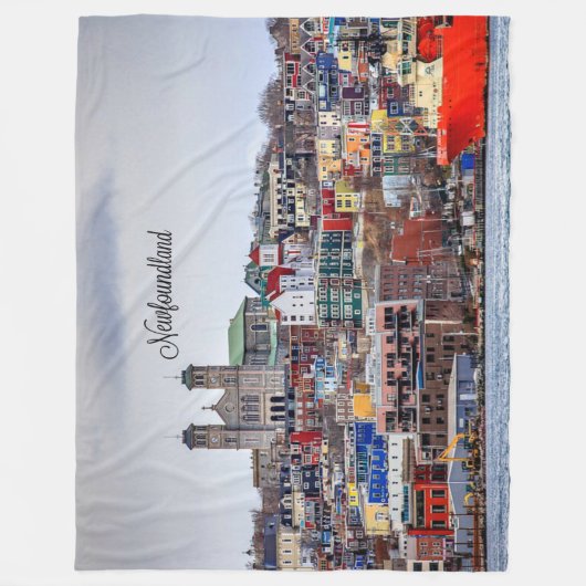 panoramafoto van Newfoundland Fleece Deken (Voorkant)