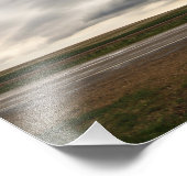 Panorama's Shelf Cloud bij Vibank Sk Foto Afdruk (Hoek)