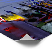 Panoramic London Poster (Hoek)