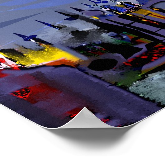 Panoramic London Poster (Hoek)