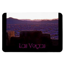 Panoramic Mountains Las Vegas Uitzicht Magneet