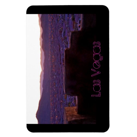 Panoramic Mountains Las Vegas Uitzicht Magneet (Verticaal)