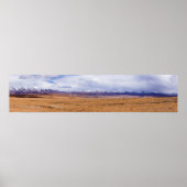Panoramic of tibetan landscape poster (Voorkant)