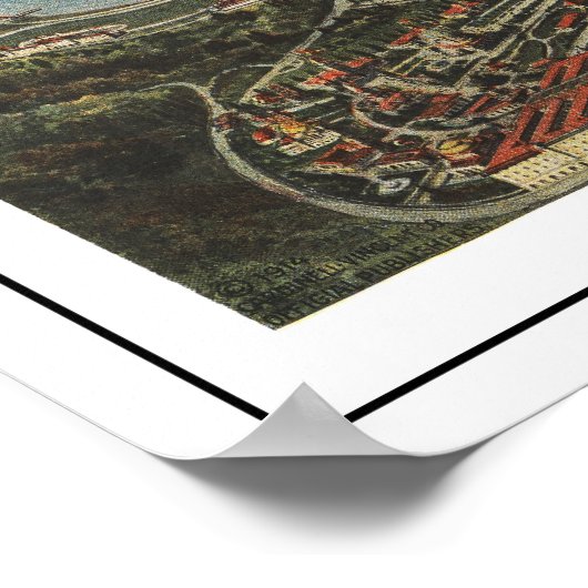 Panoramic View of the Pan Pacific Expo - Poster (Hoek)