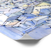 Panoramica di Genova Poster (Hoek)