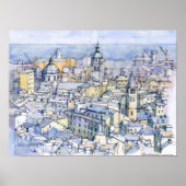 Panoramica di Genova Poster (Voorkant)
