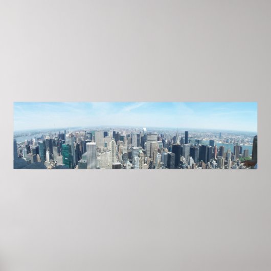 Panoramiek NY Poster (Voorkant)