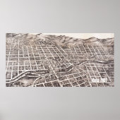 Panoramiek Reno 1907 Poster (Voorkant)