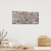 Panoramiek Reno 1907 Poster (Keuken)