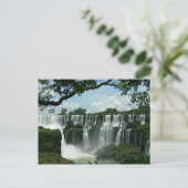 Panoramiek van de Iguazu-Herfsten Briefkaart (Staand voorkant)