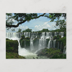 Panoramiek van de Iguazu-Herfsten Briefkaart