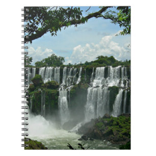 Panoramiek van de Iguazu-Herfsten Notitieboek