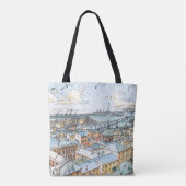Panoramiek van Genua Tote Bag (Achterkant)