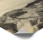  panoramiek van Kelleys Island, OH - Ferry Poster (Hoek)