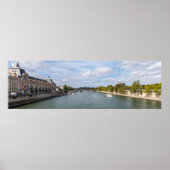 Panoramiek van Musee d'Orsay uit de Royal Pont - P Poster (Voorkant)