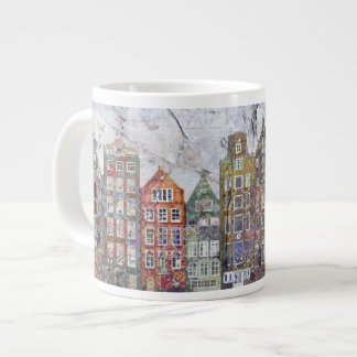 Panoramiek voor Nederlandse rijstwoningen Grote Koffiekop