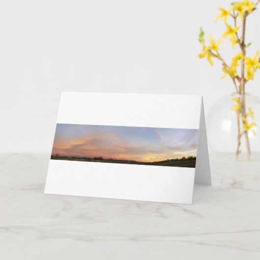 Panoramisch 2 kaart (Gele Bloem)