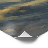 Panoramisch berglandschap perfect poster (Hoek)