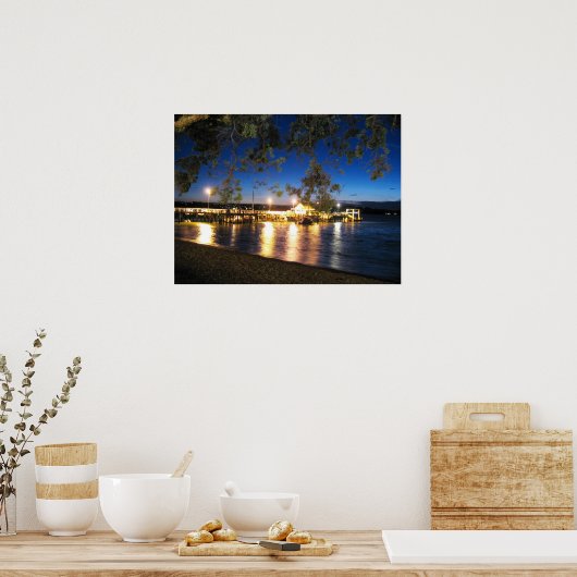 Panoramisch canvas poster (Keuken)