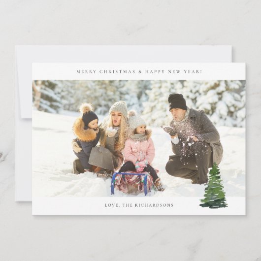 Panoramisch Chic H Foto - kerstboom (Voorkant)