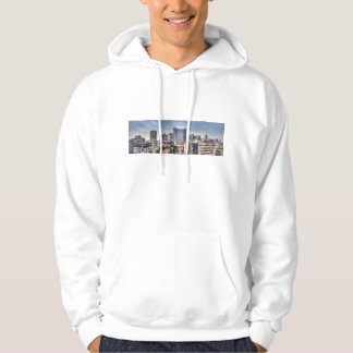 Panoramisch Cityscape van Mexico City Hoodie