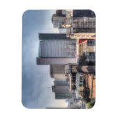 Panoramisch Cityscape van Mexico City Magneet (Verticaal)
