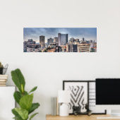 Panoramisch Cityscape van Mexico City Poster (Thuiskantoor)
