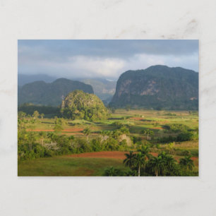 Panoramisch dal landschap, Cuba Briefkaart