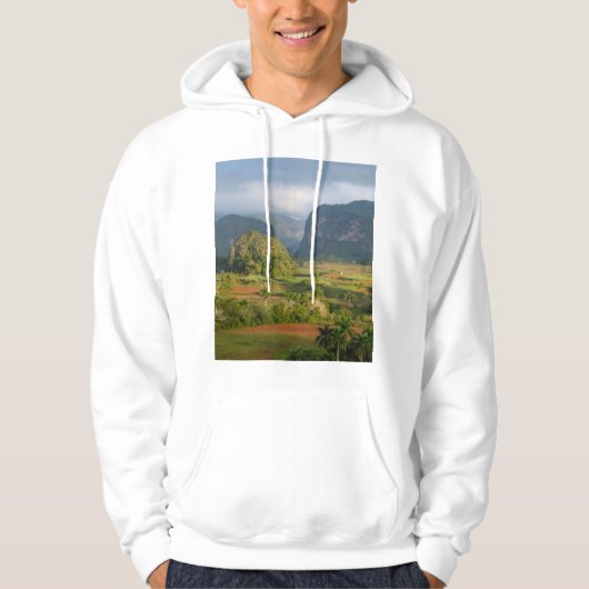 Panoramisch dal landschap, Cuba Hoodie (Voorkant)