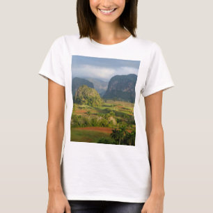 Panoramisch dal landschap, Cuba T-shirt