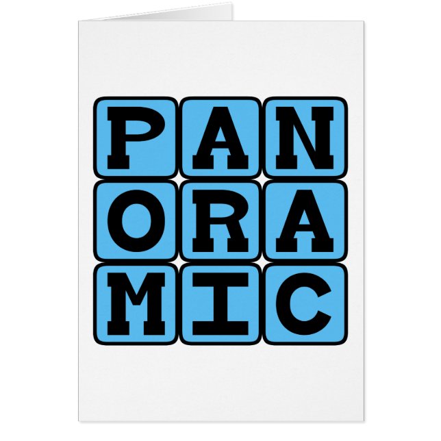 Panoramisch, Fotografie Stijl (Voorkant)