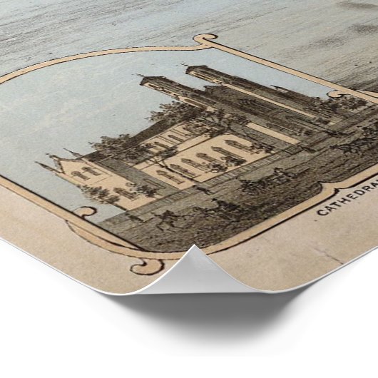 Panoramisch Galveston Poster (Hoek)