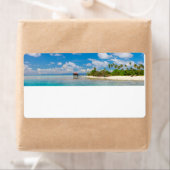 Panoramisch kaardkapje etiket (Insitu)