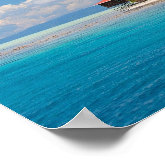 Panoramisch kaardkapje poster (Hoek)