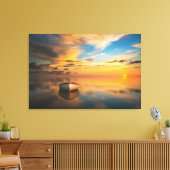 Panoramisch Landschap Canvasprint Canvas Afdruk (Insitu (Woonkamer))