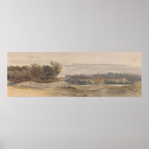 Panoramisch Landschap (in of voor 1903) Johan Poster