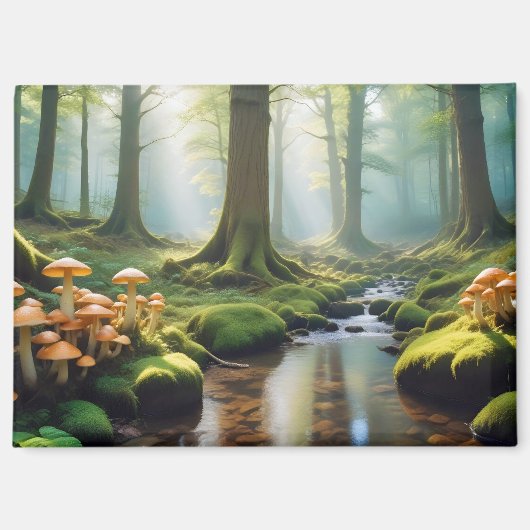 Panoramisch landschap Panoramisch River Natuur For Magneet (Voorkant)