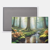 Panoramisch landschap Panoramisch River Natuur For Magneet (Voorkant / Achterkant)