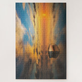 Panoramisch landschap Puzzle Legpuzzel (Verticaal)