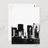 Panoramisch New York City Briefkaart (Voorkant / Achterkant)