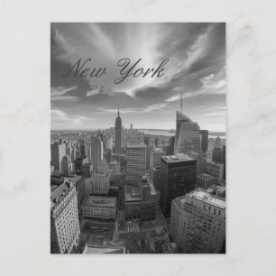 Panoramisch New York City Reizen Feestdagenkaart
