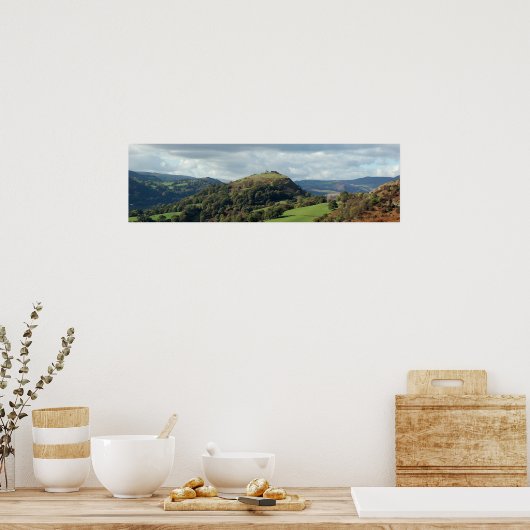 panoramisch poster (Keuken)