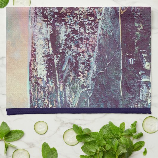 Panoramisch Splendor Jeruzalem Theedoek (Gevouwen)